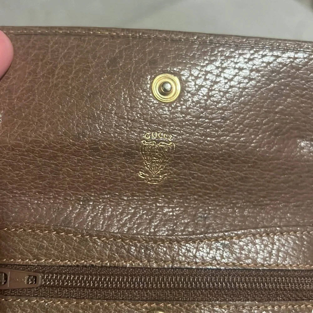 Gucci Authentic key cles Vintage coin card case